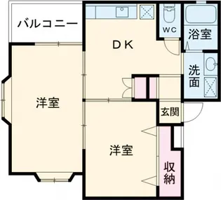 セントポーリアPーIII【2階】の間取り