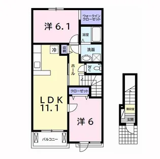 モアニケアラ【2階】の間取り