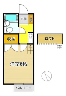 ハート&ハート門井【2階】の間取り