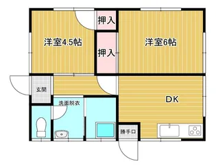 山口県防府市酢貝【一戸建】の間取り