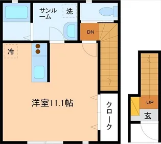 ジョイM2【2階】の間取り