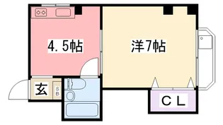 千代サンライフ【3階】の間取り