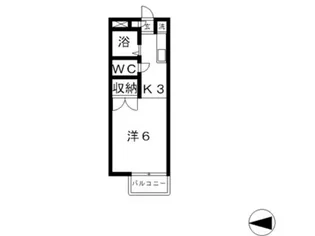 ゼフィール B【2階】の間取り