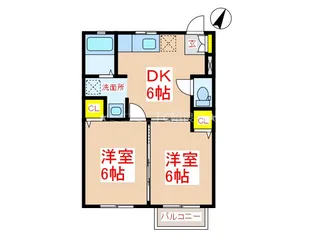 グランドメゾンあいら B棟【2階】の間取り