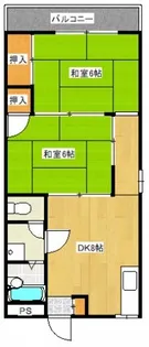 第3今田ビル【5階】の間取り