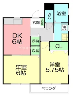 K&Mハウス【2階】の間取り