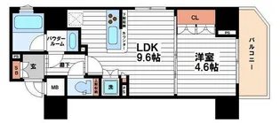 リーガル南船場III【6階】の間取り