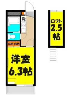 埼玉県川口市幸町2【マンション】の間取り