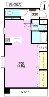 シティドエル【3階】の間取り
