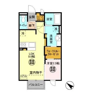 グランマーレ A【2階】の間取り