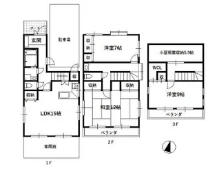 埼玉県さいたま市西区三橋5【一戸建】の間取り