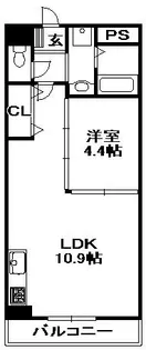 ソリッソパイン南が丘【2階】の間取り
