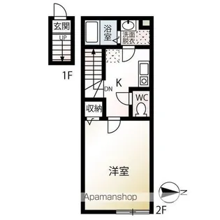 千葉県流山市野々下5【アパート】の間取り