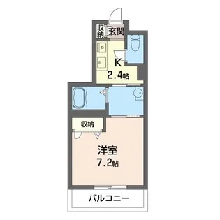 神奈川県平塚市宮松町【マンション】の間取り