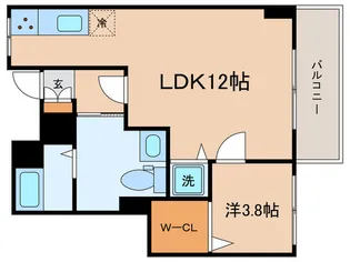 シャトー文京【2階】の間取り