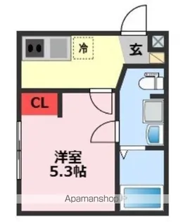 COZY NOOK【1階】の間取り