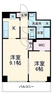 セゾンドミール【2階】の間取り