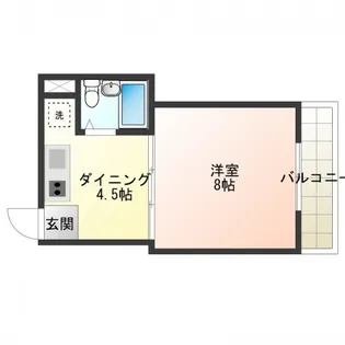 大阪府高石市羽衣1【マンション】の間取り