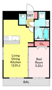 Soleado diez【3階】の間取り