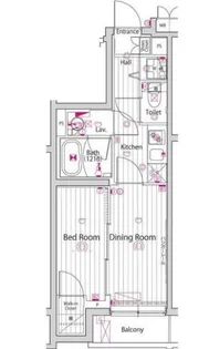 ガーラ・ヴィスタ新板橋【4階】の間取り