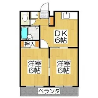 シェリール宝ヶ池【2階】の間取り