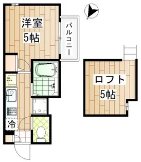 ミューズ平間小杉【2階】の間取り