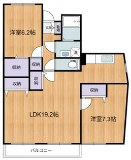 グランドエンブレム横山台【2階】の間取り