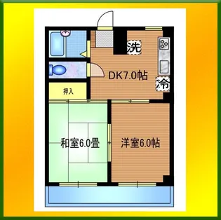 OAKハイム【1階】の間取り