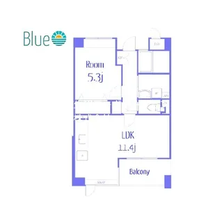 パリセーズ【3階】の間取り