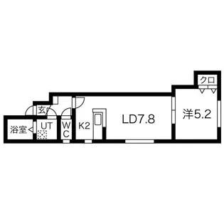 フォルム八軒【2階】の間取り