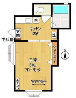 後藤ハイツ【1階】の間取り