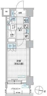 東京都西東京市ひばりが丘北4【マンション】の間取り