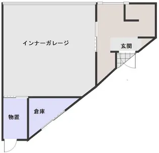 神奈川県横須賀市西逸見町1【一戸建】の間取り