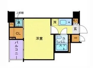 トーシンフェニックス落合駅前【2階】の間取り