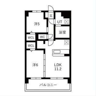 Y&M 祇園【2階】の間取り