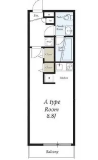 リブリ・スカイIII【2階】の間取り