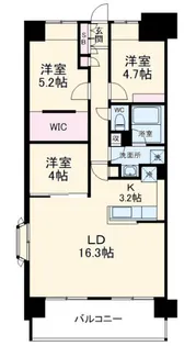 コンフォリア高島平1【5階】の間取り