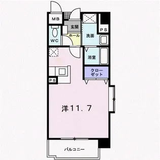 ベラルデ【2階】の間取り