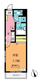 ソレアードウノ【2階】の間取り