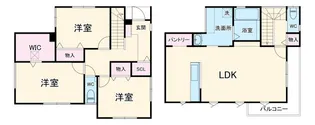 埼玉県北本市本宿2【一戸建】の間取り