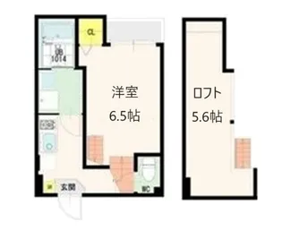 エルファード東仙台【1階】の間取り