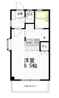 ファミーユ七(セブン)【4階】の間取り