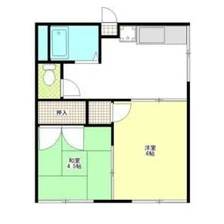 シャルマンおもちゃのまち【2階】の間取り