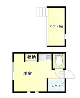 アーバンプレイス雑司が谷A【2階】の間取り