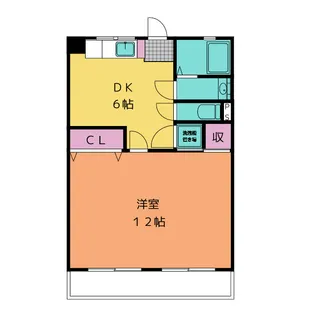 中ノ坪ビル【1階】の間取り