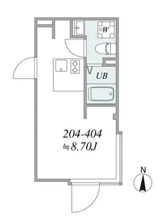 trias185【3階】の間取り
