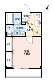 ヴィステリオ北沢【2階】の間取り