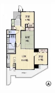 東京都江東区清澄1【マンション】の間取り