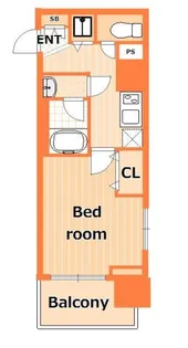 アストリア鶴見【6階】の間取り