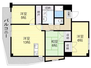 グラシア下郡2【4階】の間取り